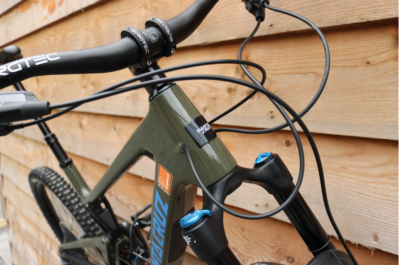 Current Demo Bike - Santa Cruz Bronson C S Model - XLarge - 2022 - Moss Green-7